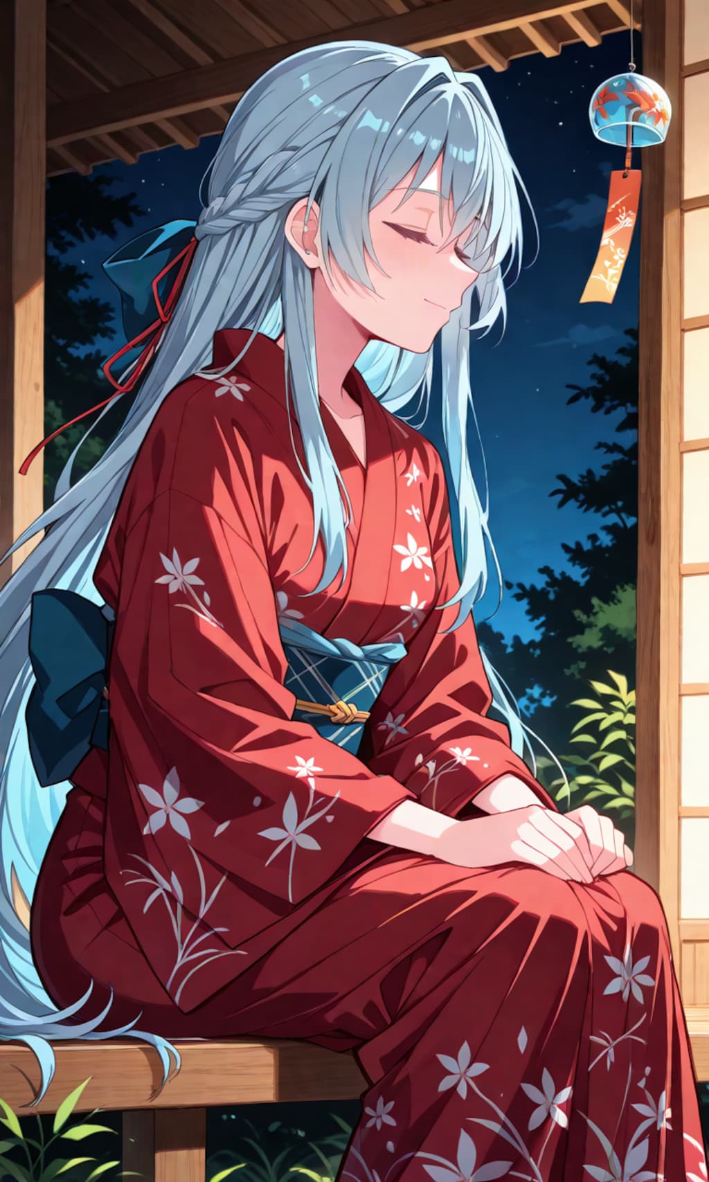 夏と風鈴と彼女