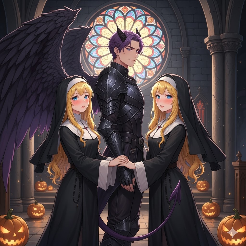 禁断の恋💘イケメン悪魔に恋する修道女たち