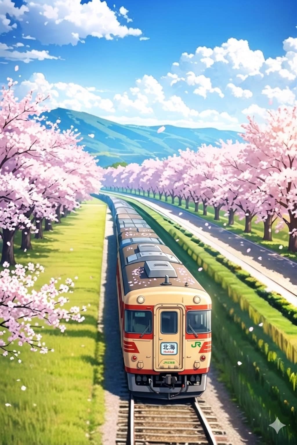 山が見える（トヨタ車が見える）