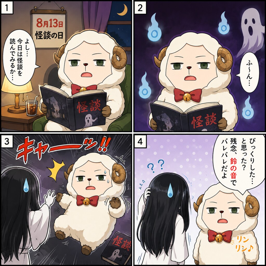 8/13 今日のヒツジ