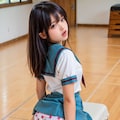 夏休み　跳び箱補習 3枚目