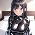 黒エナメルボディスーツ 12枚目