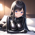 黒エナメルボディスーツ 3枚目