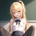 誘惑する金髪ちゃん 2枚目