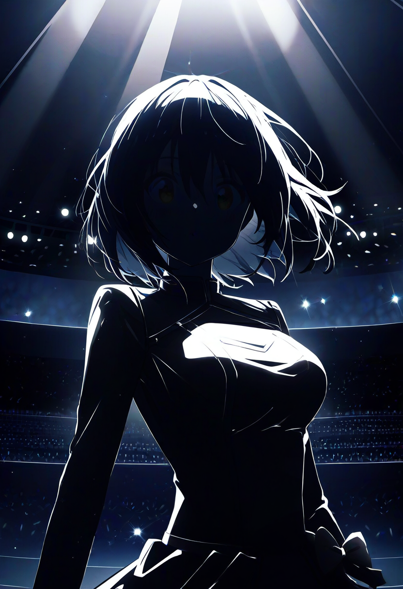 アイドル   (シルエット) | の人気AIイラスト・グラビア