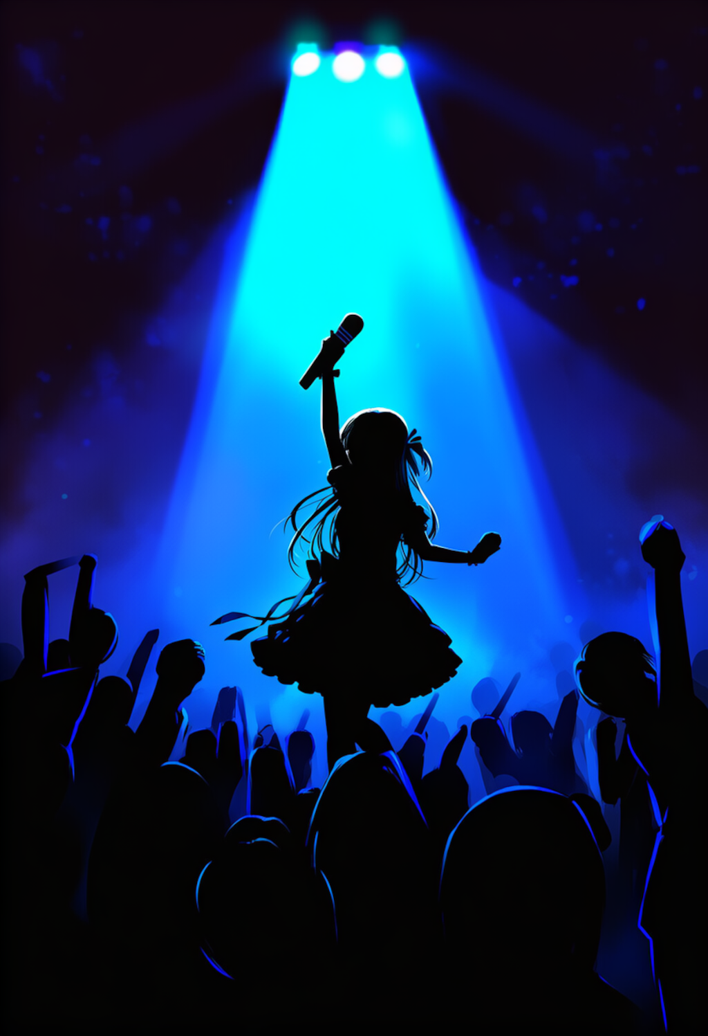 アイドル   (シルエット)