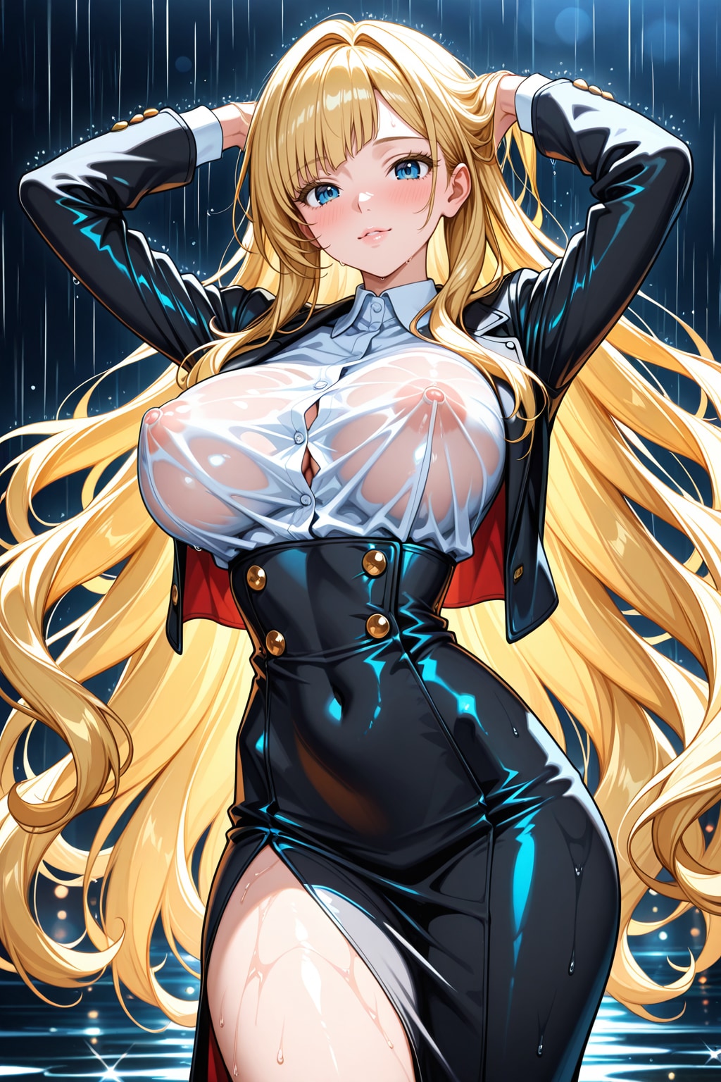 傘忘れちゃってね。