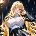 傘忘れちゃってね。 6枚目