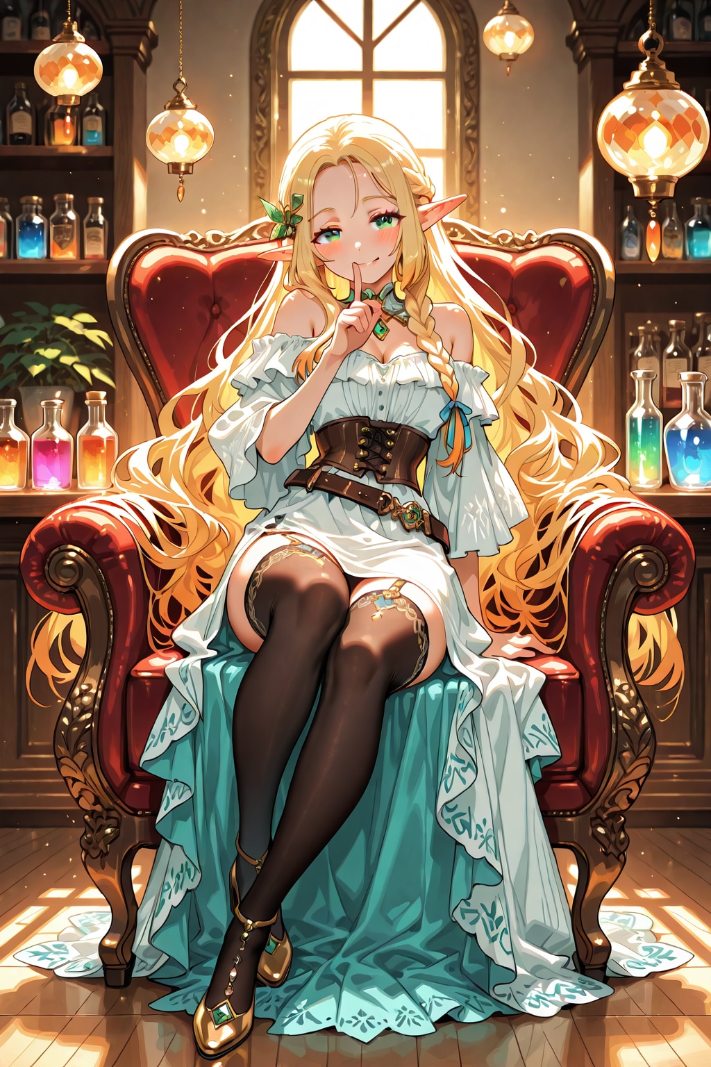 エルフの薬屋