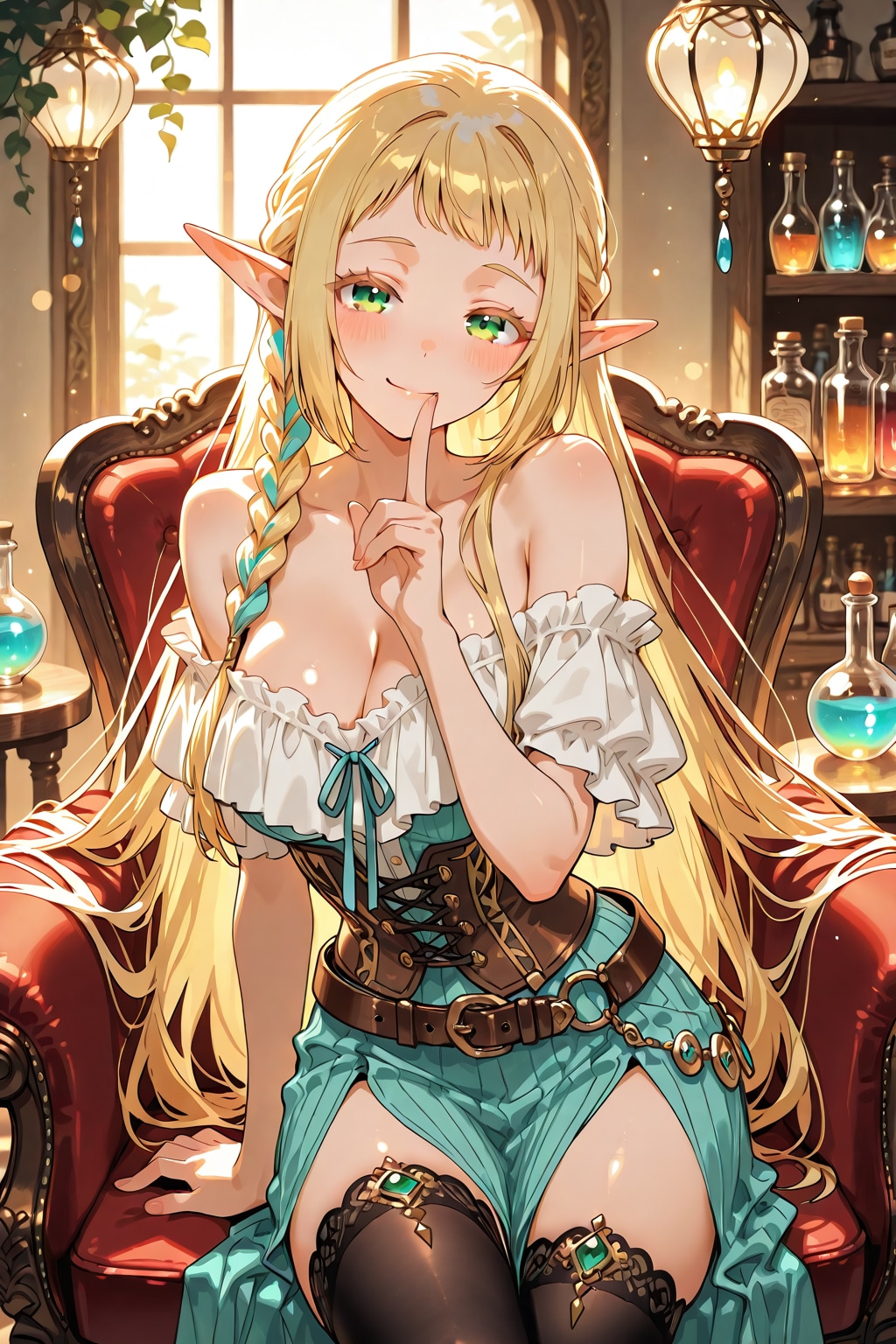 エルフの薬屋