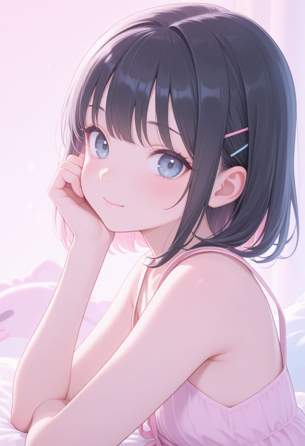 黒髪の美少女(101)