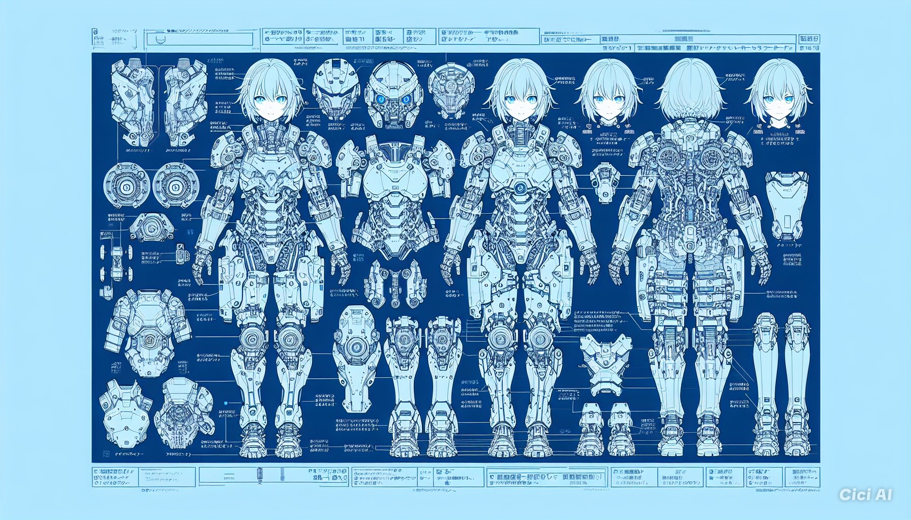 パワードスーツの設計図