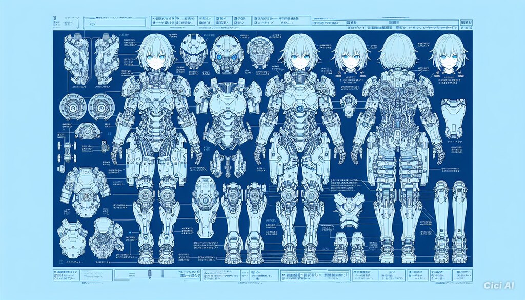 パワードスーツの設計図