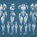 パワードスーツの設計図 2枚目