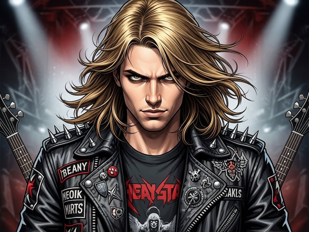 メタル野郎(２枚)　ImageFX