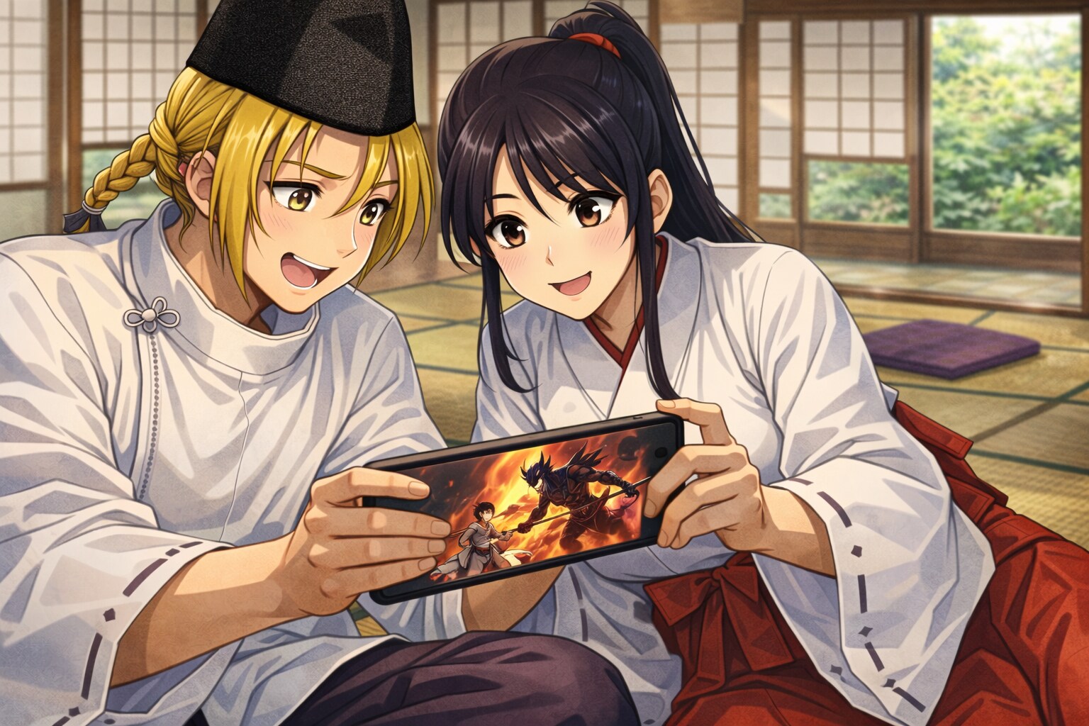 らんまがいないときの火野神社４ | の人気AIイラスト・グラビア