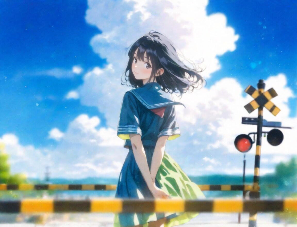 君は夏の蜃気楼 | の人気AIイラスト・グラビア