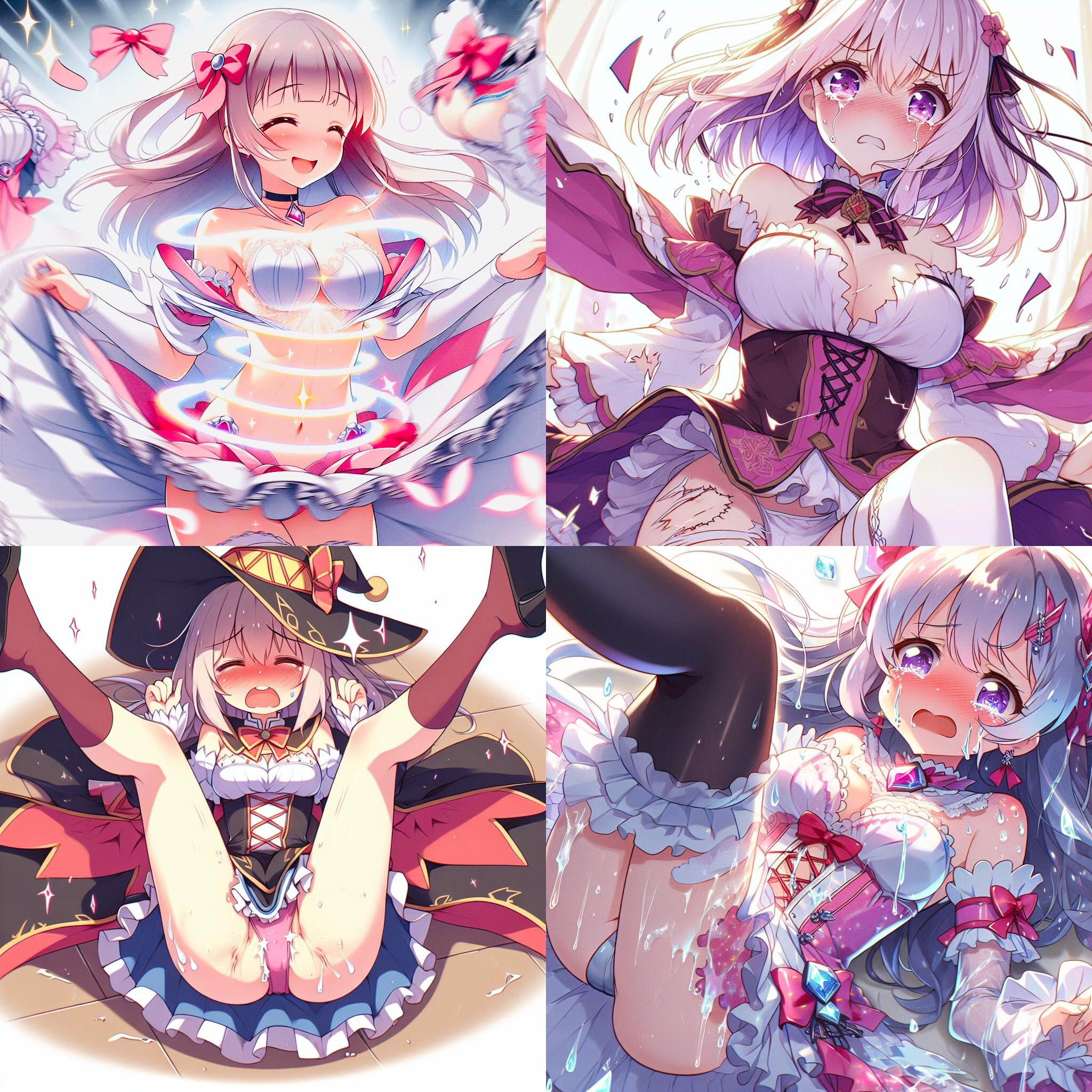 銀髪ショートちゃん