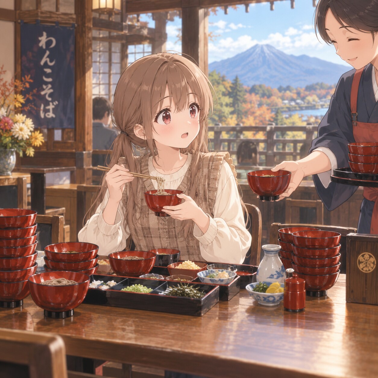 梢とランチ（９７）梢、敗北を知る：岩手 | の人気AIイラスト・グラビア