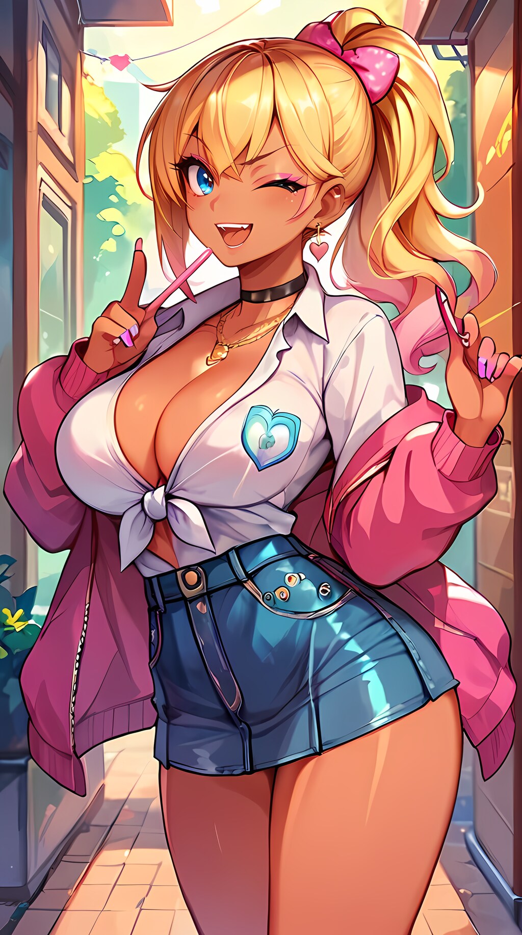 今時の褐色ギャルズ