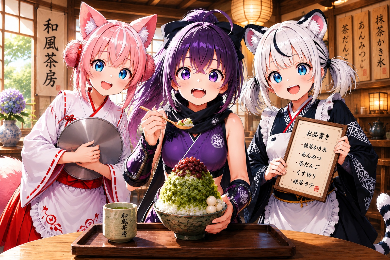 和風喫茶とクノイチ