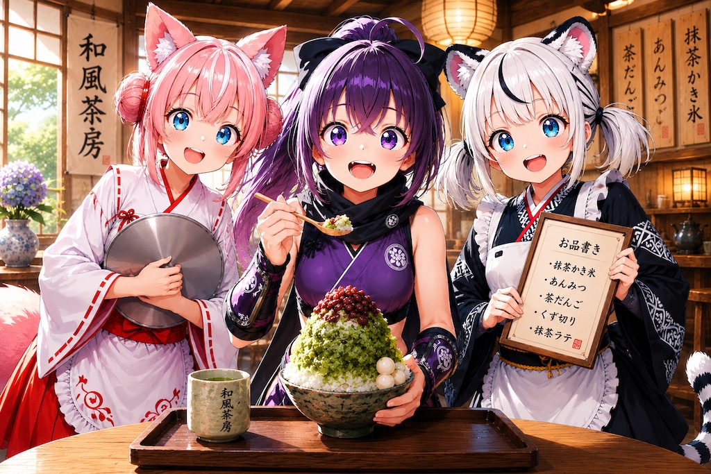 和風喫茶とクノイチ