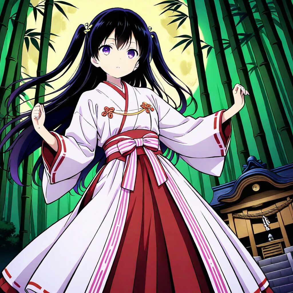 月光の舞い | の人気AIイラスト・グラビア