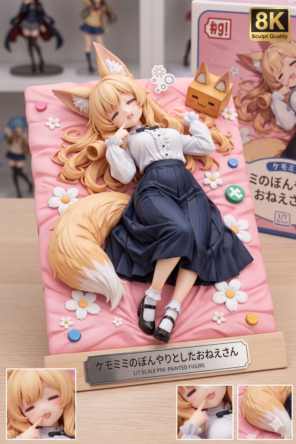 ケモミミのぼんやりとしたおねえさん