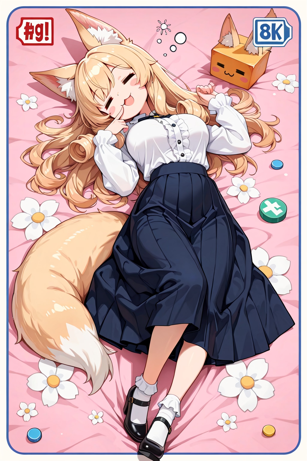 ケモミミのぼんやりとしたおねえさん