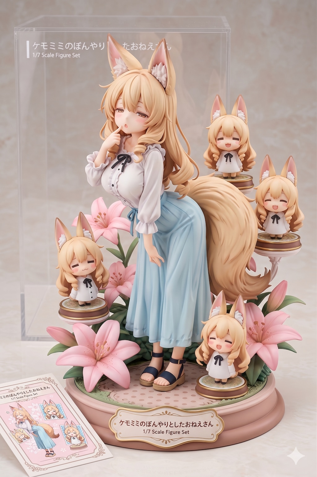 ケモミミのぼんやりとしたおねえさん