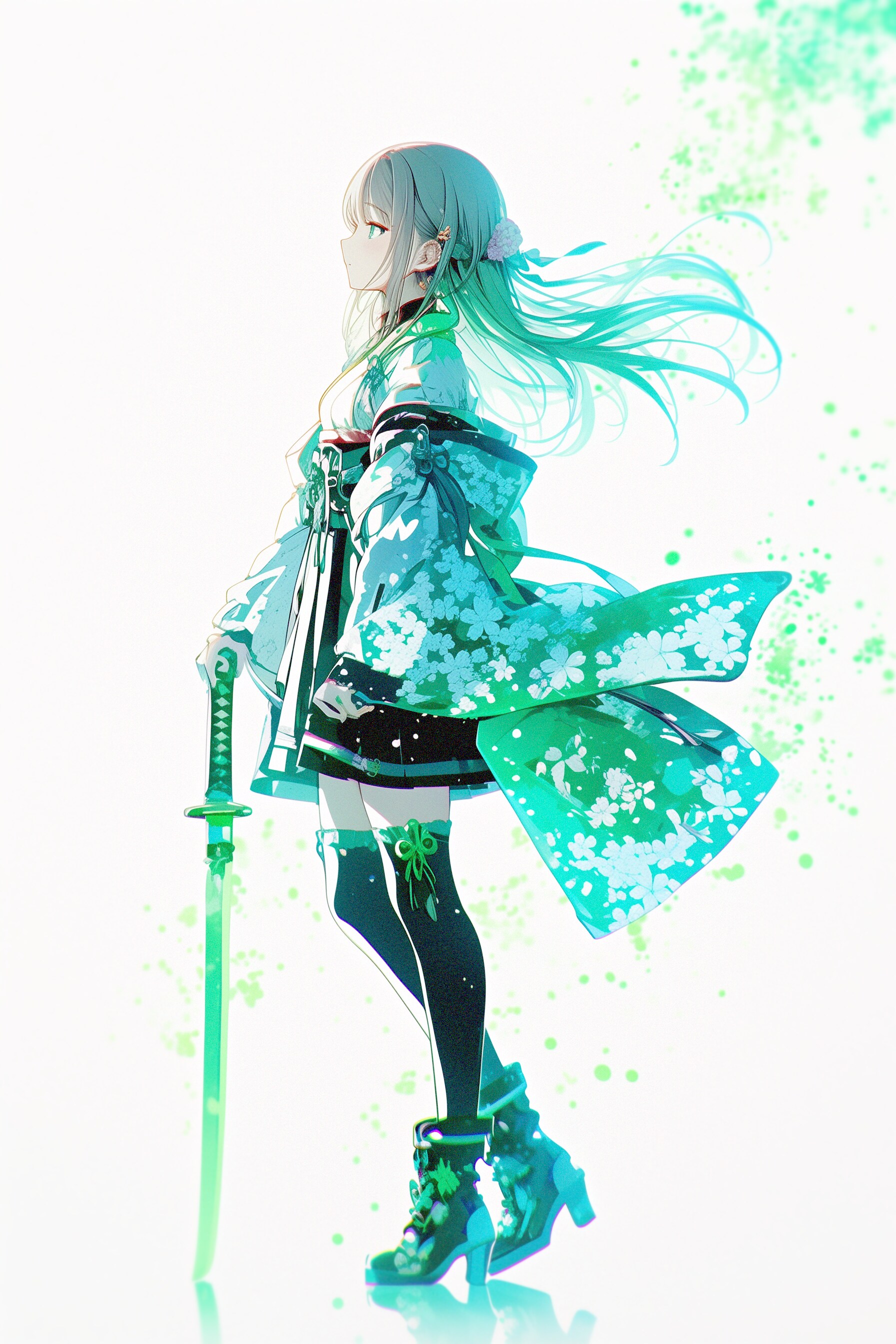 green | の人気AIイラスト・グラビア