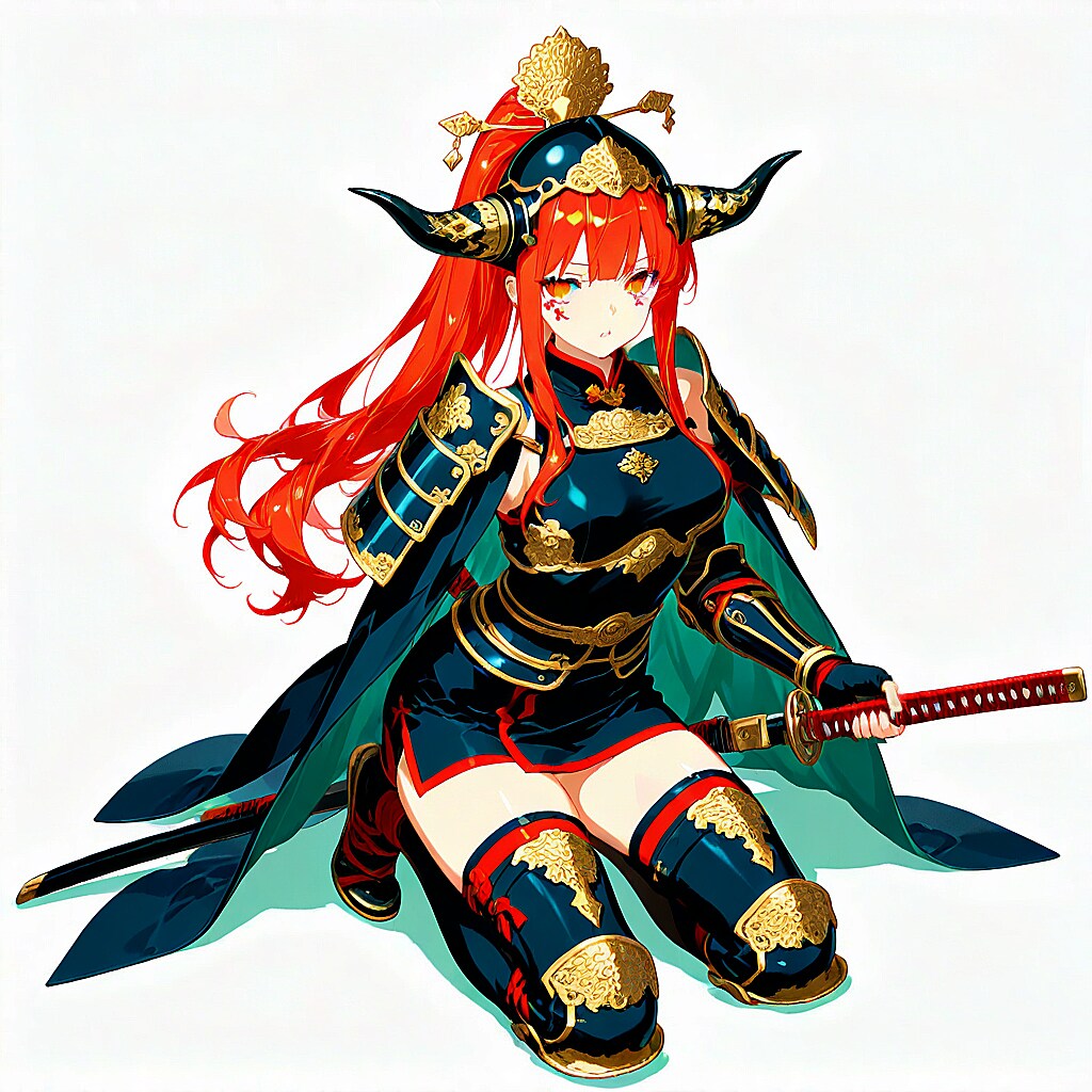 ソシャゲに出てきそうな女武将