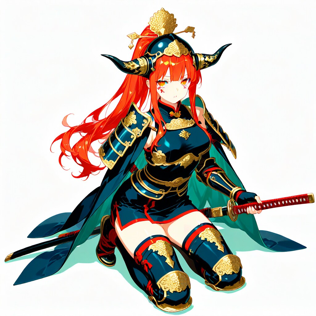 ソシャゲに出てきそうな女武将