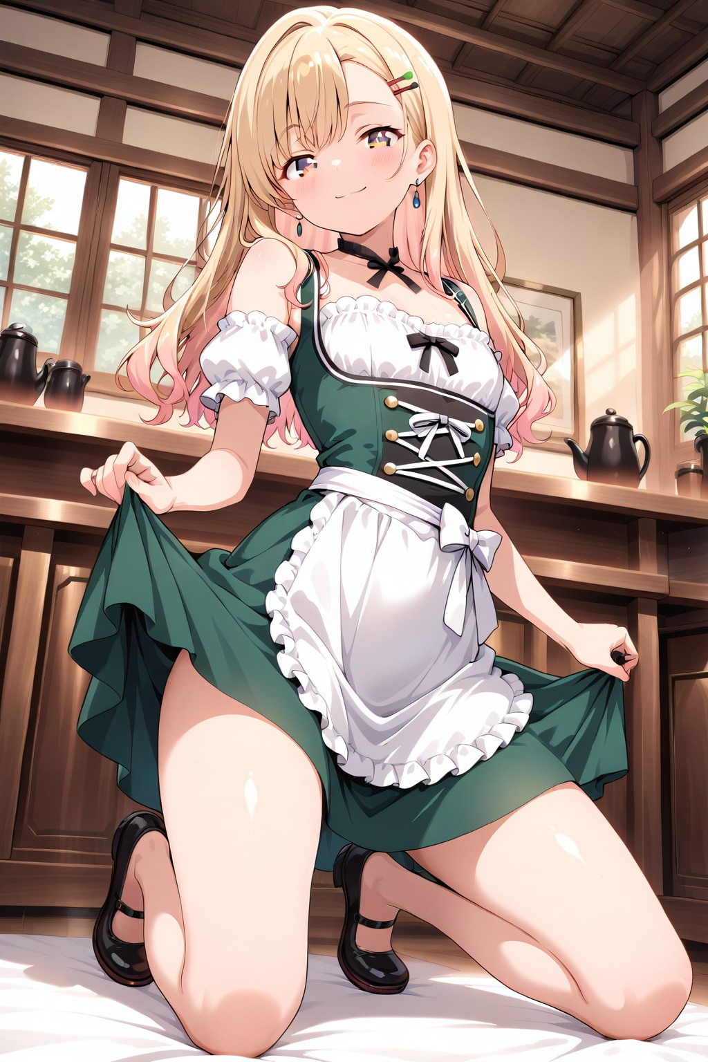 maid in German dress | の人気AIイラスト・グラビア