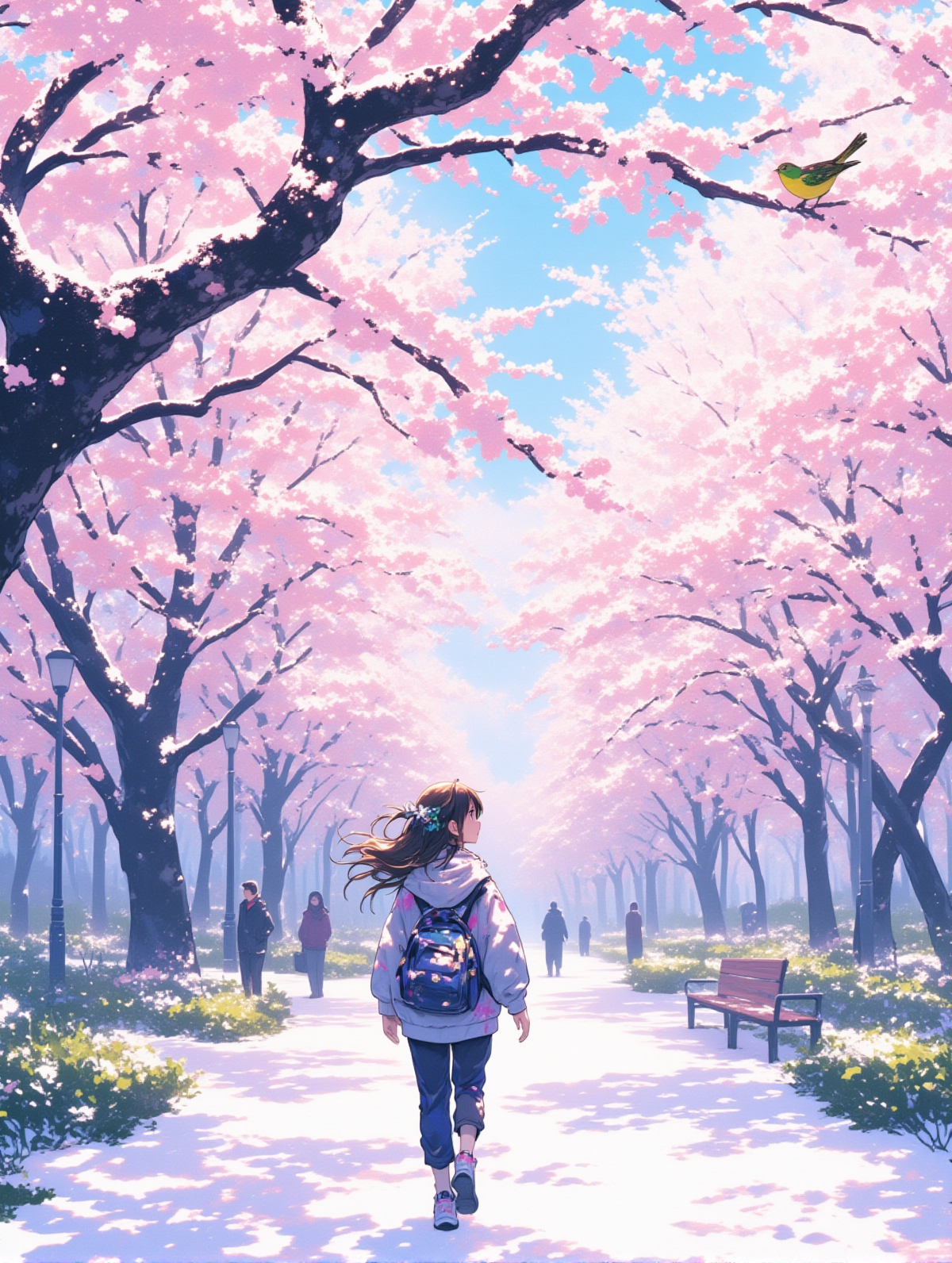 雪中桜_5