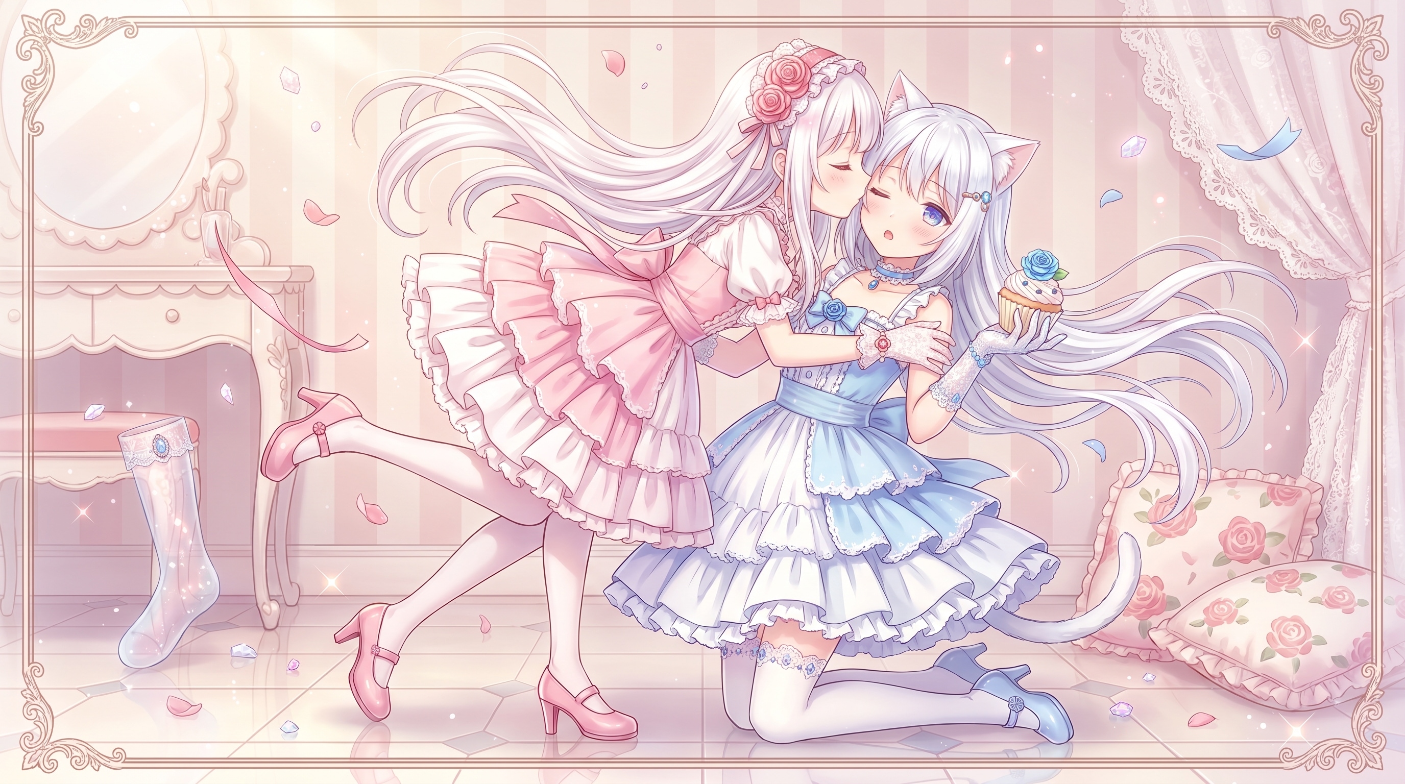 菓薔薇の微睡 | の人気AIイラスト・グラビア