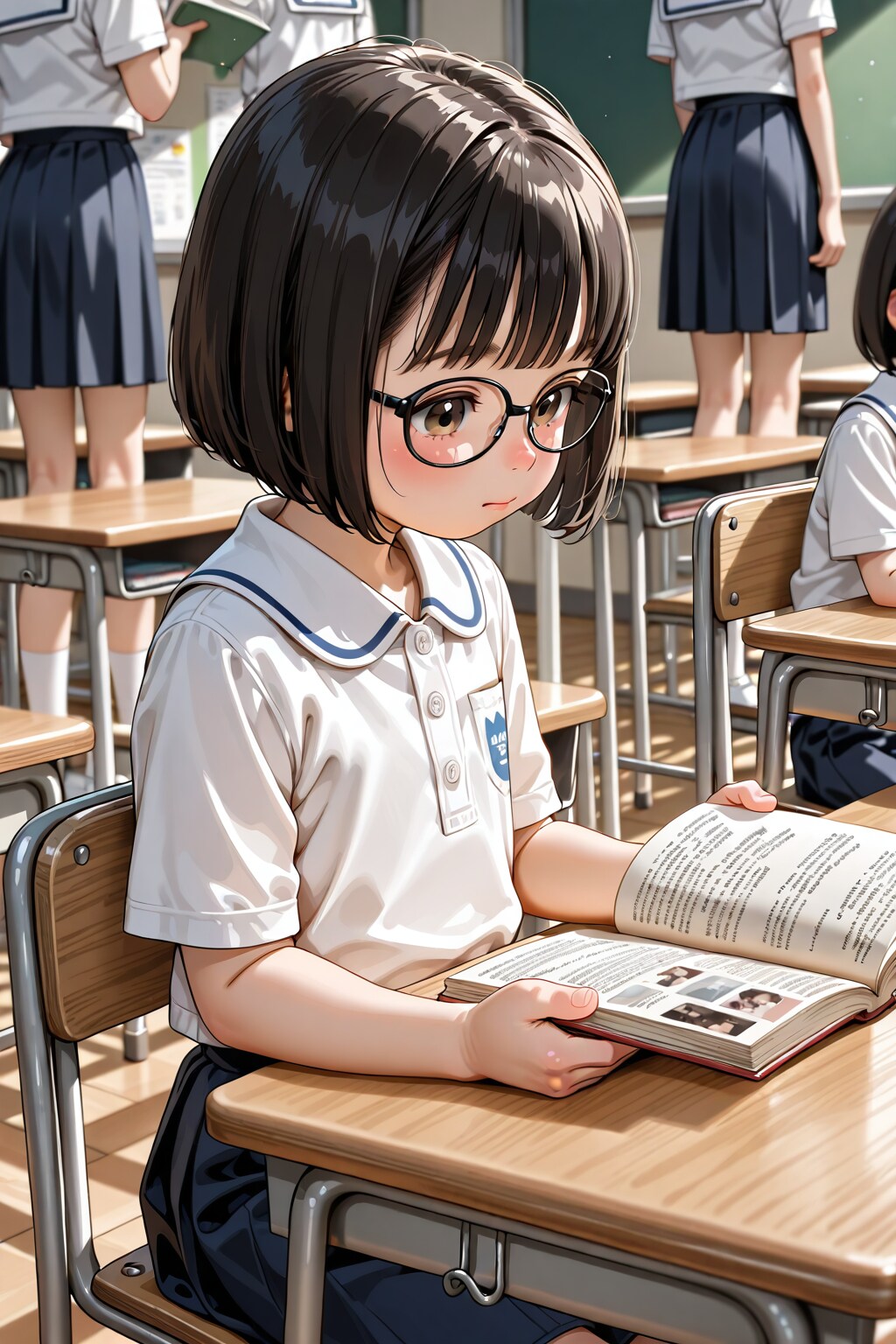 今日の眼鏡っ娘　9/12 | の人気AIイラスト・グラビア