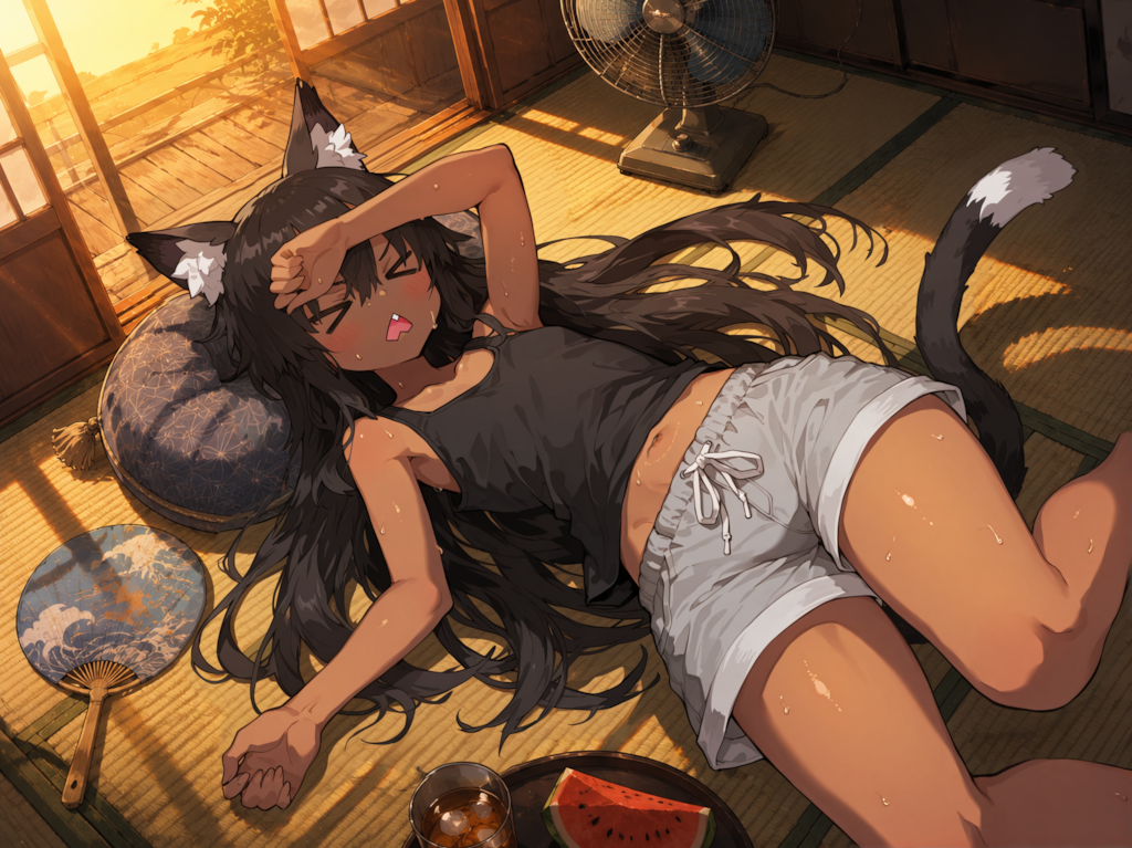 夕ごろ寝 -Everyday Ayanagiso- アヤナギ荘の日常 #64