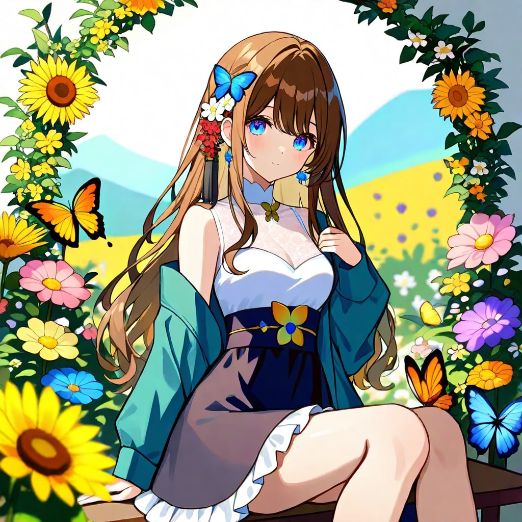 花園 | の人気AIイラスト・グラビア