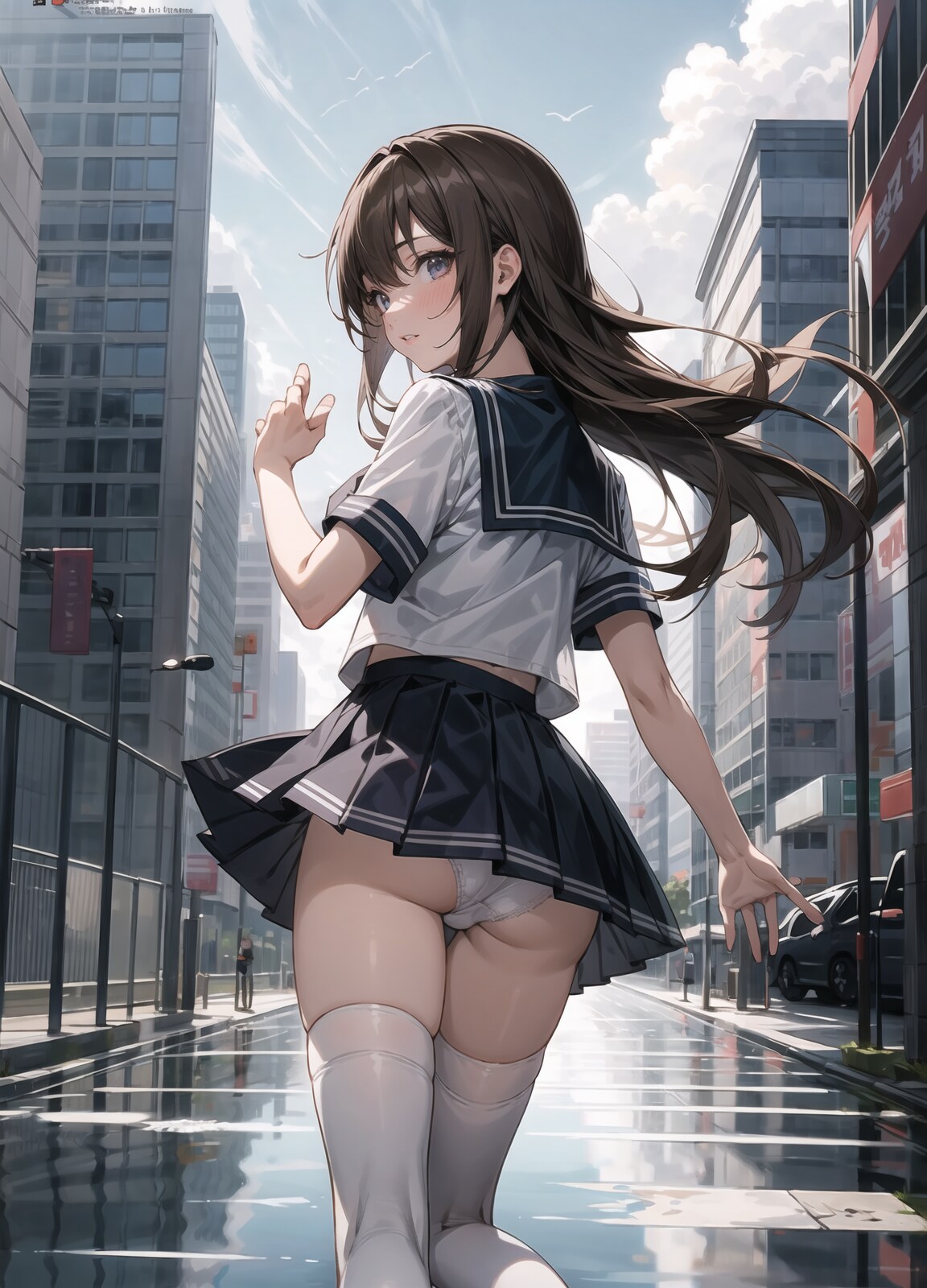 雨　止んだよ