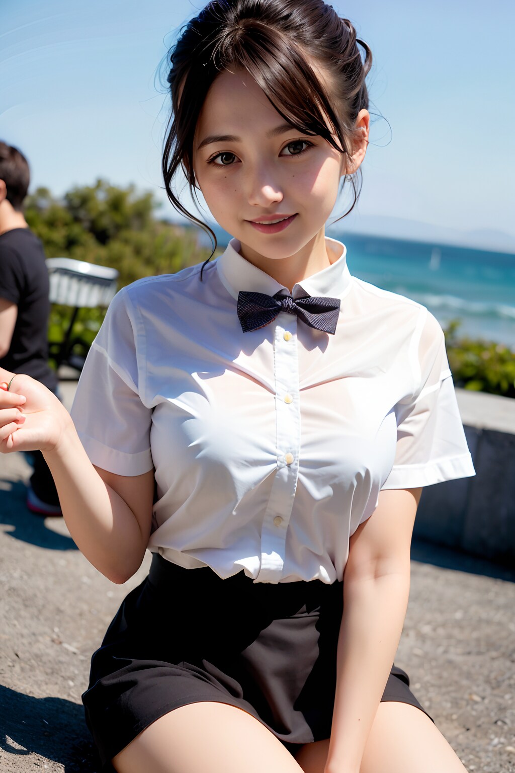 ２０歳の制服コスプレ