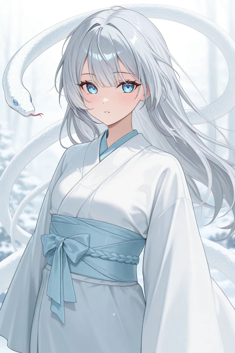 白ヘビの御神体 | の人気AIイラスト・グラビア