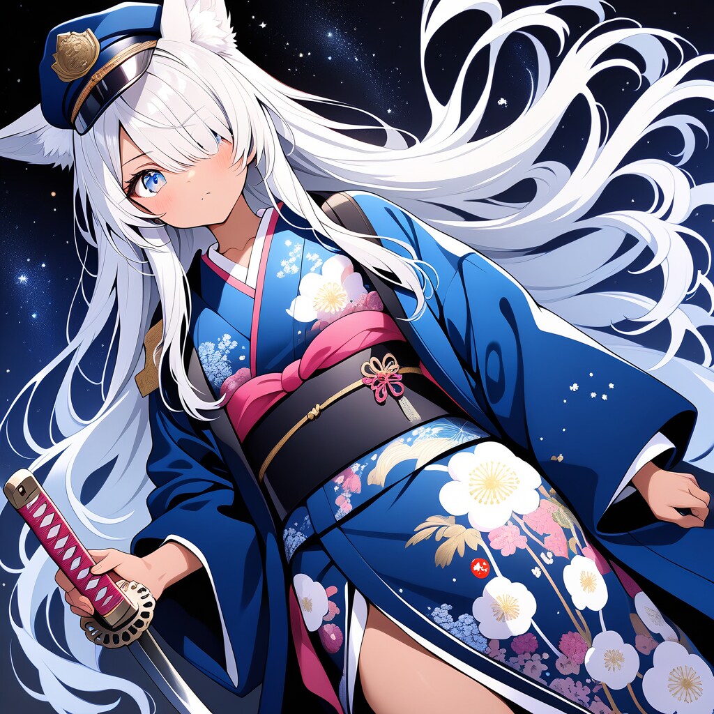 和風警官狐娘・次女