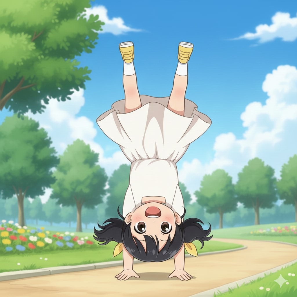 幼女を守る鉄壁のスカート！