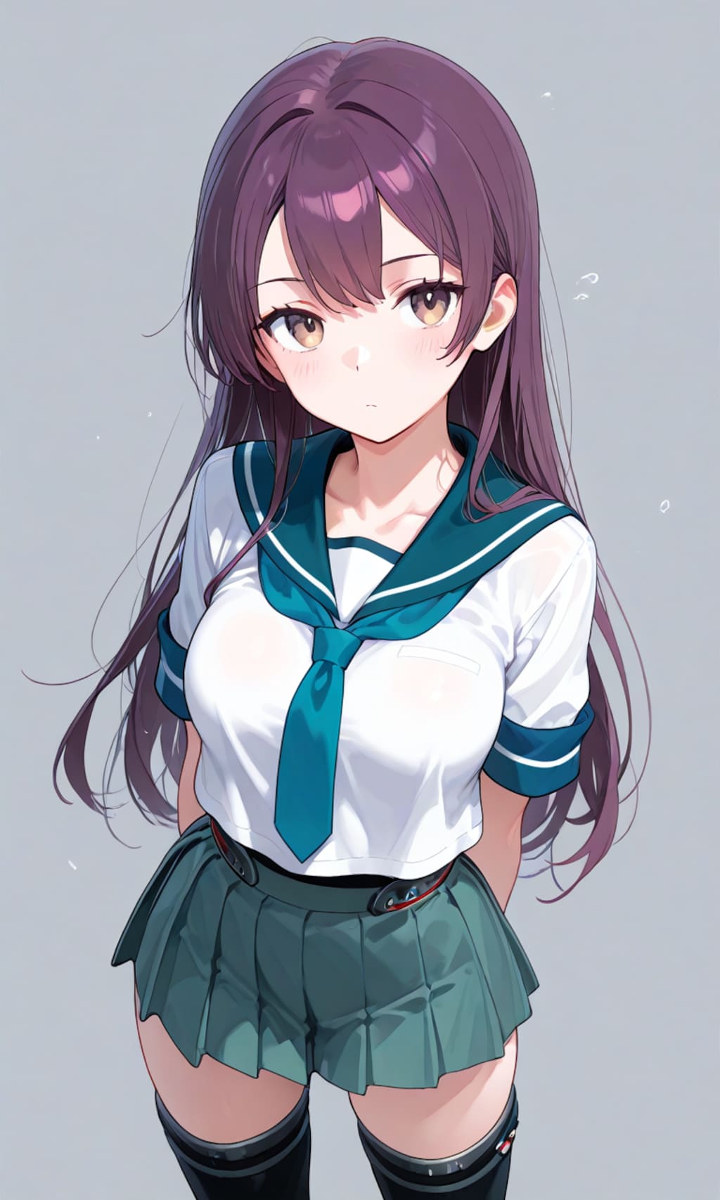 ミドリのセーラー服