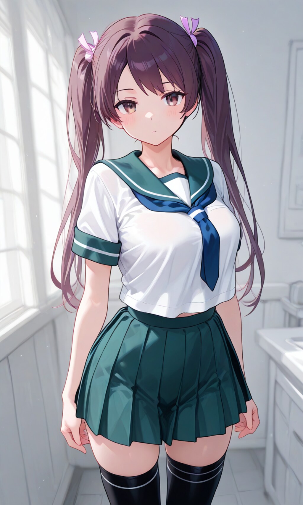 ミドリのセーラー服