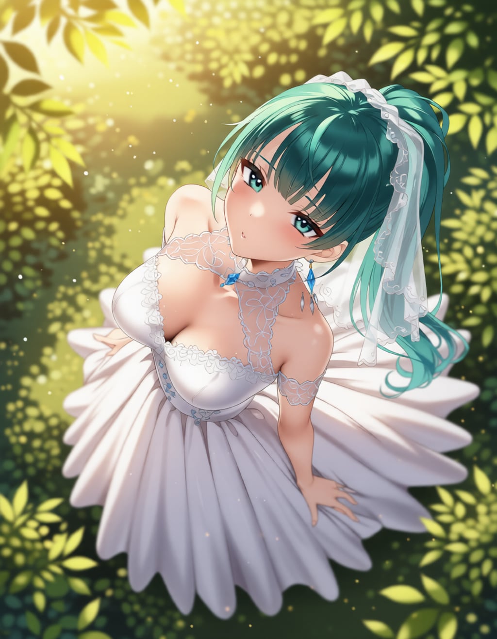 森のなかの結婚式