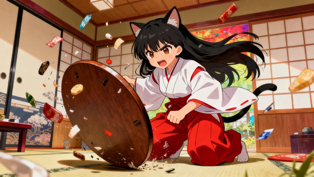 怒りのさくらちゃん