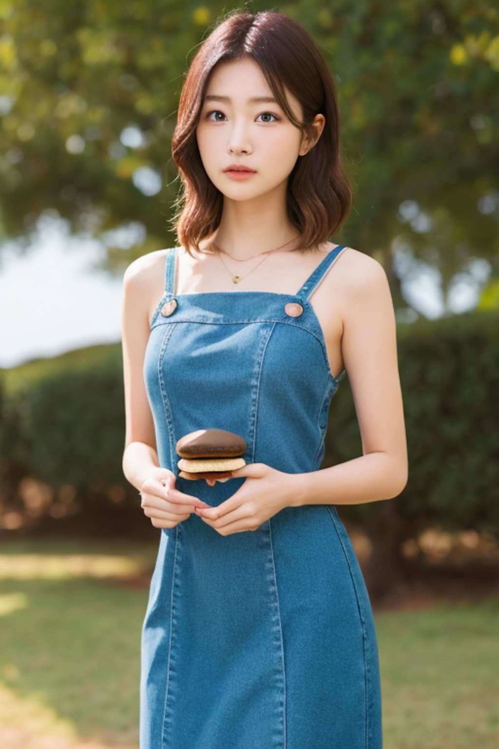 チョコどら焼きと彼女