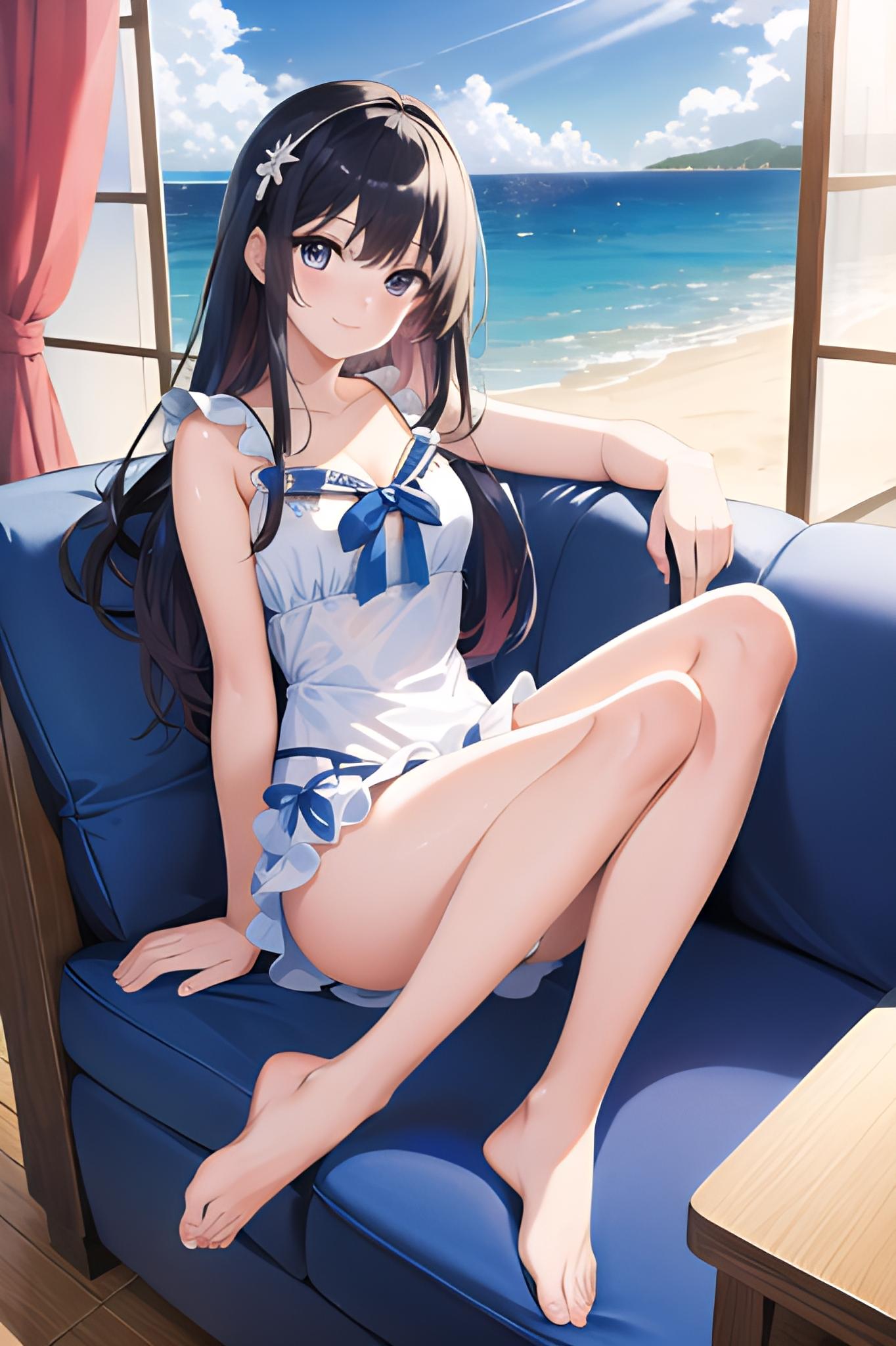 海の見える別荘で君と